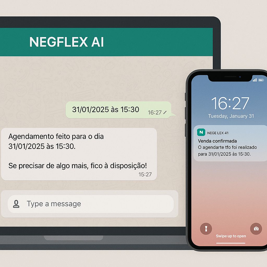 Exemplo de venda automatizada